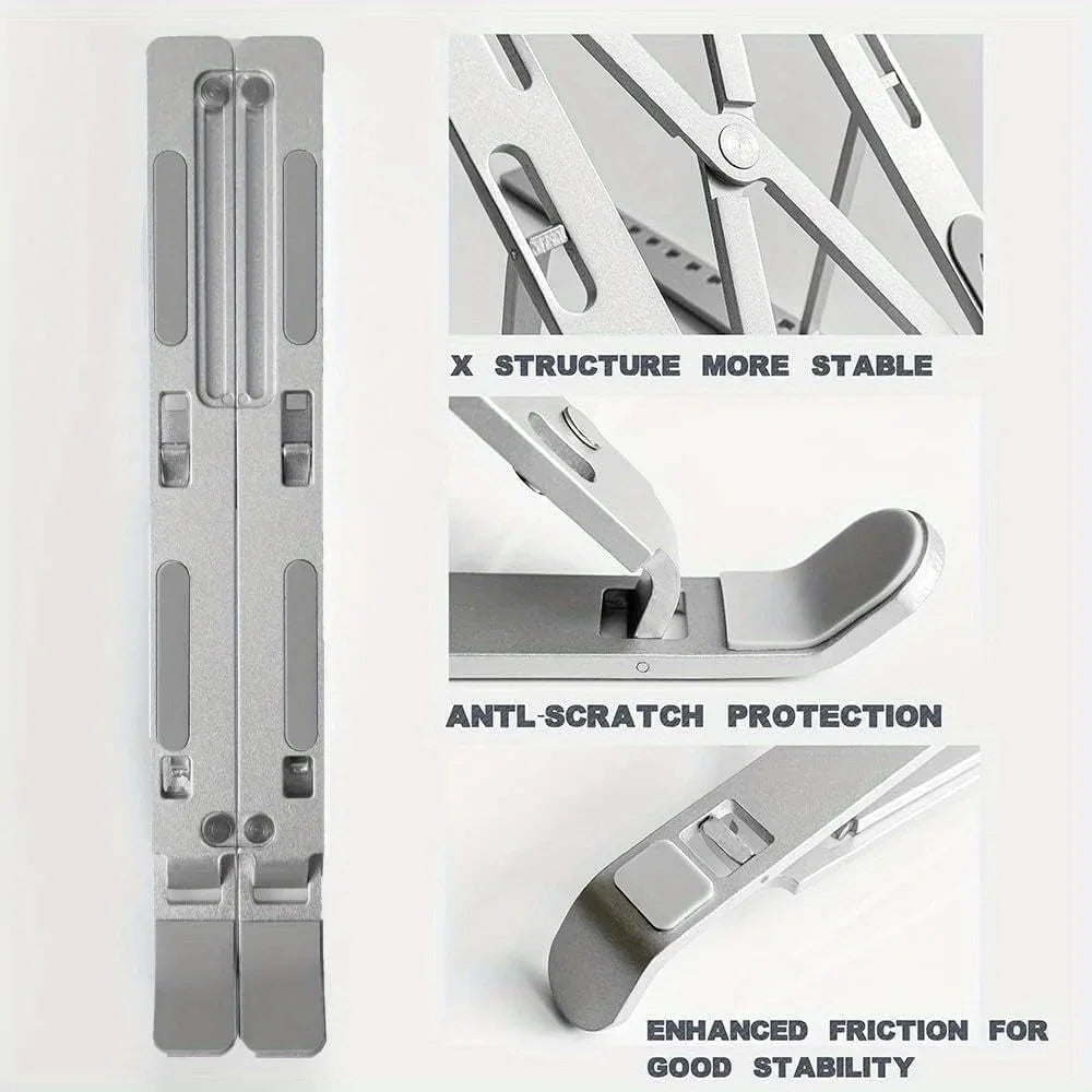 DeskLift™ Adjustable Aluminum Laptop Stand