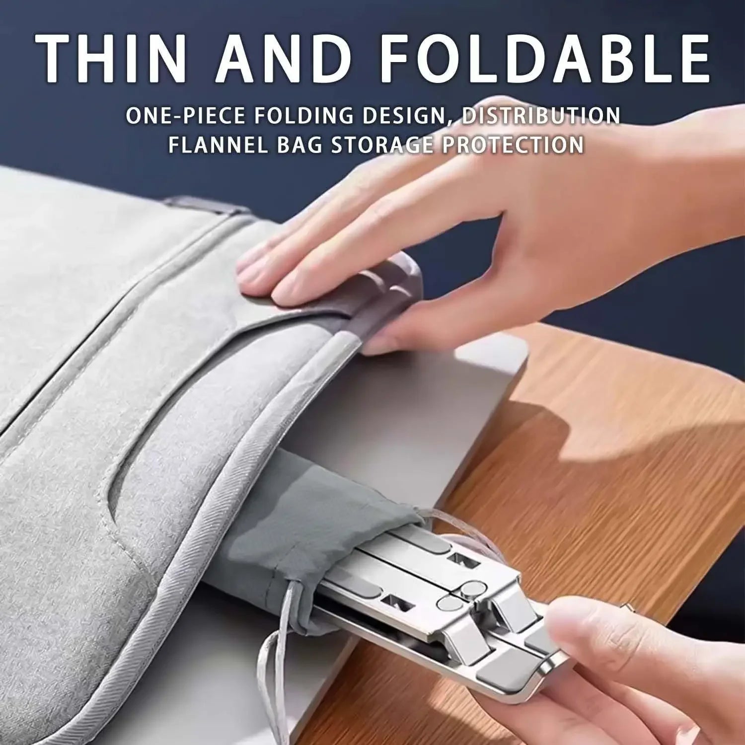 DeskLift™ Adjustable Aluminum Laptop Stand